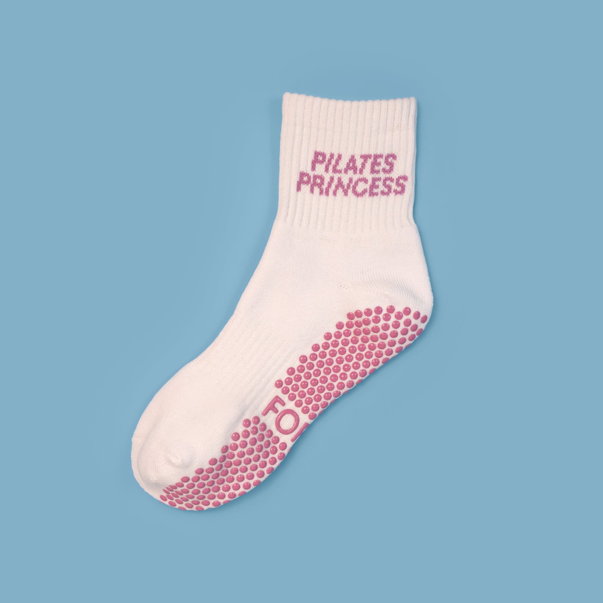 Pink Pilates Princess Half Crew